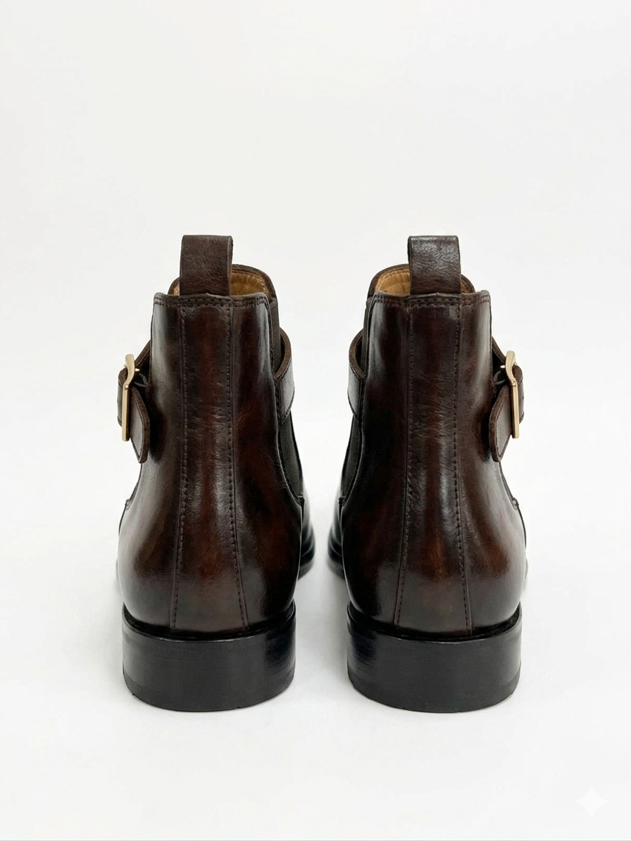The Khyber Monk Chelsea for Men - (Dark Brown )