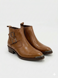 The Falcon Metal-Tip Chelsea - (Brown and Dark Brown)