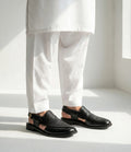 Mild Leather Peshawari-Black